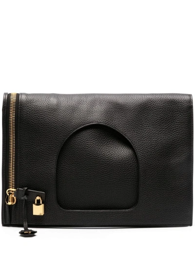 Shop Tom Ford Day Bags In Black