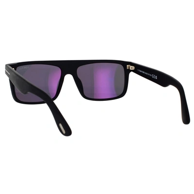 Shop Tom Ford Eyewear Sunglasses In Black Matte