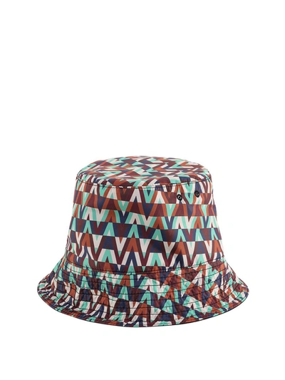 Shop Valentino Garavani Hat In Multicolor