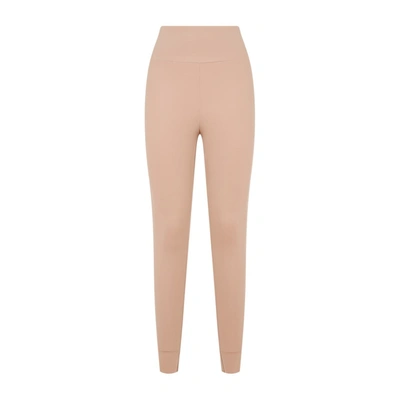 Shop Wolford Warm Up Leggings Pants In Nude & Neutrals