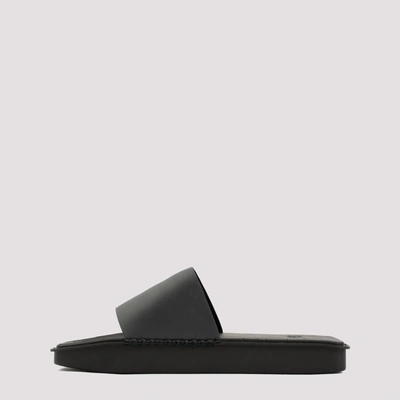 Shop Y-3 Water Slide Sandals Shoes In Black
