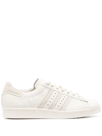 Shop Y-3 Superstar Sneakers Shoes In White