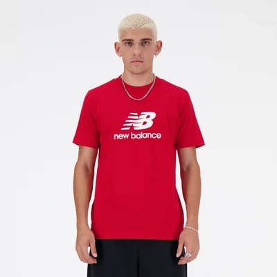 Shop New Balance Men's Sport Essentials Logo T-shirt In Red