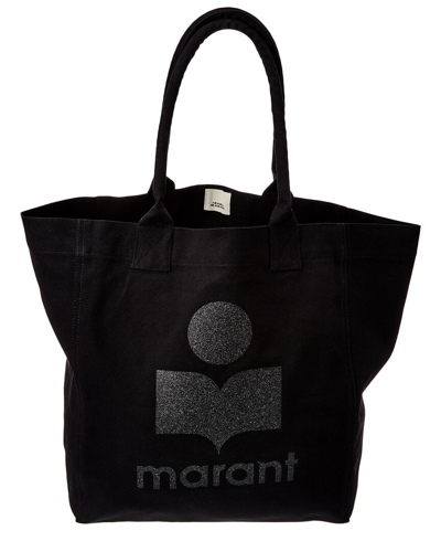 Isabel Marant Yenky Canvas Tote In Black