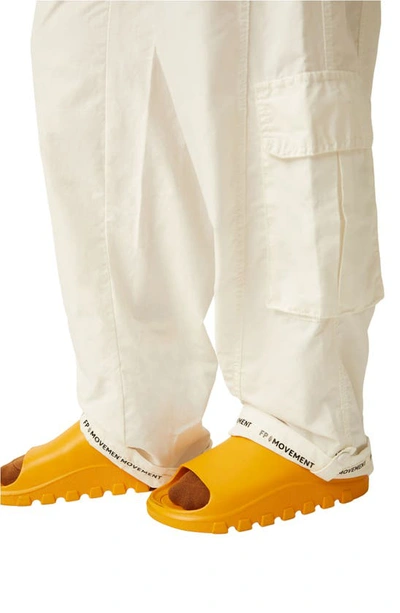 Shop Fp Movement By Free People Mesmerize Me Cargo Pants In Painted White