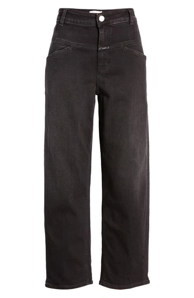 Shop Closed Stover-x Tapered Straight Leg Jeans In Dark Grey