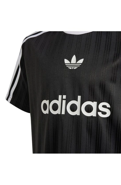 Shop Adidas Originals Kids' Adicolor 3-stripes T-shirt In Black
