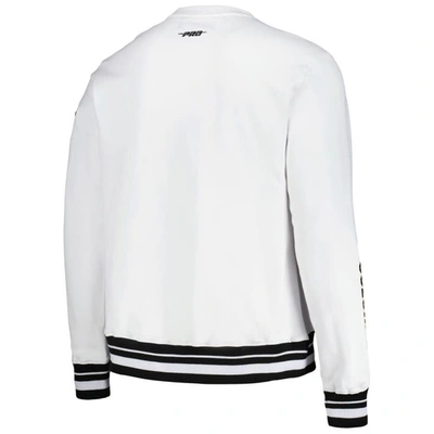 Shop Pro Standard White Colorado Buffaloes Classic Stacked Logo Pullover Sweatshirt