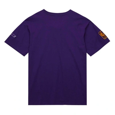 Shop Mitchell & Ness Purple Utah Jazz Hardwood Classics Nights Premium T-shirt