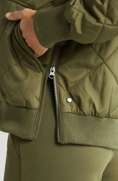 Zella cozy 2025 bomber jacket