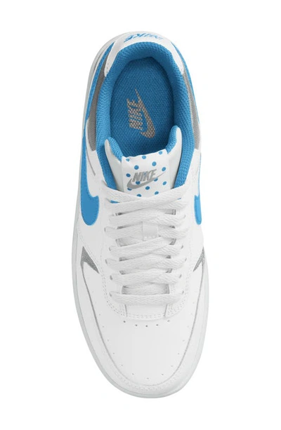 Shop Nike Gamma Force Sneaker In White/ Blue/ Grey