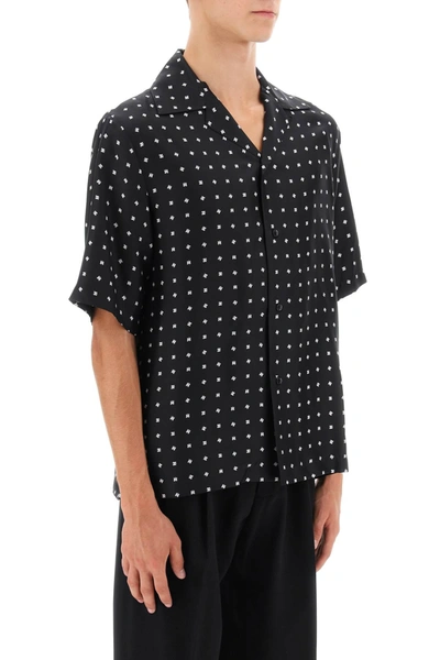 Shop Amiri Bowling Shirt With Logo Motif