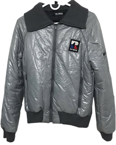 Pre-owned Raf Simons 2003 Closer Ski Jacket In Silver