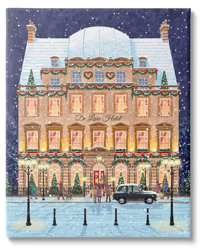 Stupell Winter Hotel Christmas Festival By Pip Wilson Wall Art