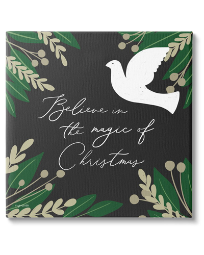 Shop Stupell Magic Of Christmas Botanical Dove By Kyra Brown Wall Art