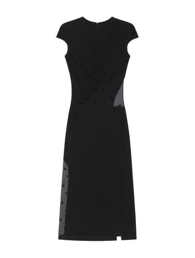 Shop Givenchy Midi Dresses In Black