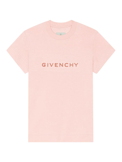 Shop Givenchy T-shirts In Pink & Purple