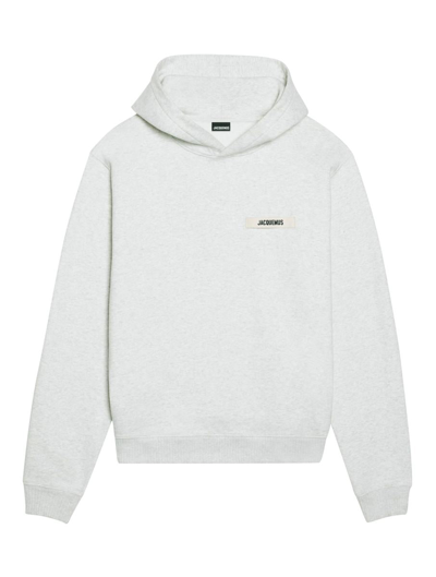 Shop Jacquemus Hoodies Sweatshirt In Grey