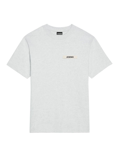 Shop Jacquemus T-shirts In Grey