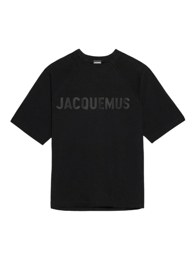 Shop Jacquemus T-shirts In Black