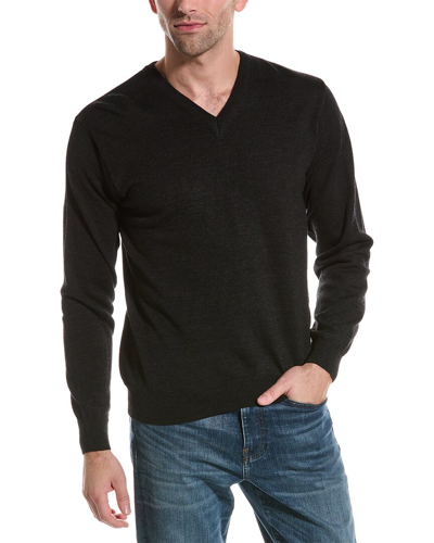 Shop Blu By Polifroni Wool-blend Sweater In Gray