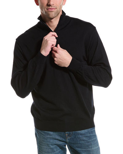 Shop Blu By Polifroni Wool-blend Sweater In Navy