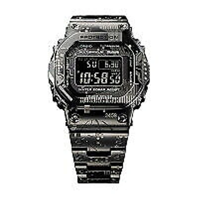Pre-owned G-shock Casio  Gmw-b5000tcc-1jr Black Full Metal Titanium Men's Watch In Box