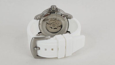 Pre-owned Deep Blue Master 1000 Ii Automatic Men's Watch Slate Grey Blue Dial - White