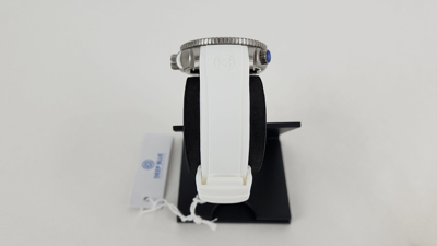 Pre-owned Deep Blue Master 1000 Ii Automatic Men's Watch Slate Grey Blue Dial - White