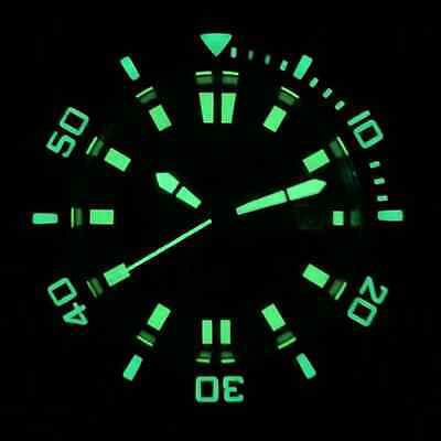 Pre-owned Audaz Blue Octomarine Automatic Men's Diver Watch 42mm Adz-2070-02 Seiko Nh35a