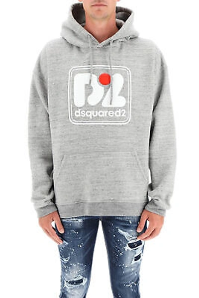 Pre-owned Dsquared2 Sweatshirt Dsquared Light Grey S71gu0564 Cm066 In Gray