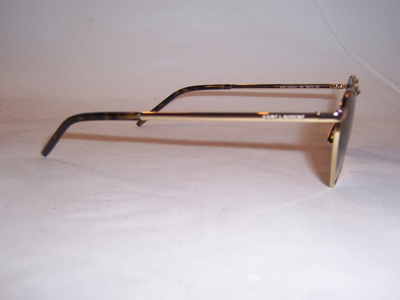 Pre-owned Saint Laurent Sunglasses Sl 301 Loulou 004 Gold/grey Authentic 301 In Gray