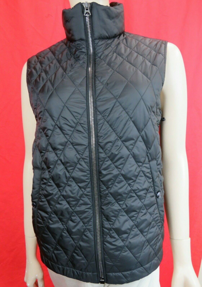 Pre-owned Burberry Lyndson 3-in-1 Black Wool Cashmere Quilted Vest Warmer Trench Coat Xxl