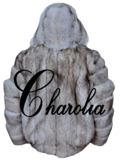 Pre-owned Handmade Women's 100% Real Norwegian Blue Fox Fur Hoodie Jacket Coat All Sizes In White