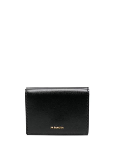 Shop Jil Sander Mini Wallet In Black  