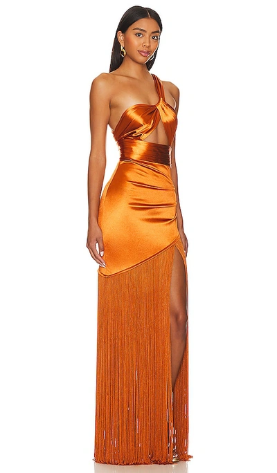 Bronx And Banco Maxikleid Bali In Orange