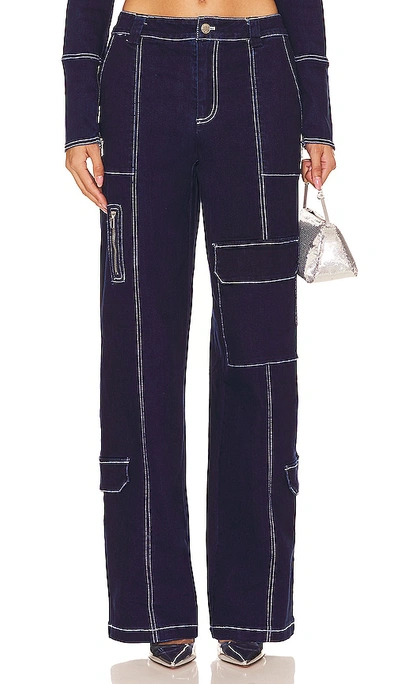 Shop By.dyln Cole Pants In Blue