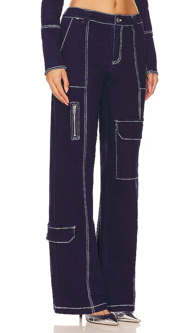 Shop By.dyln Cole Pants In Blue