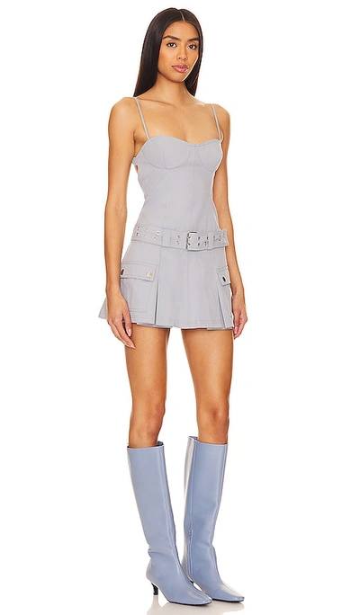 Shop Lovers & Friends Remy Mini Dress In Grey