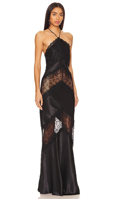 Shop Lovers & Friends Cailey Gown In Black