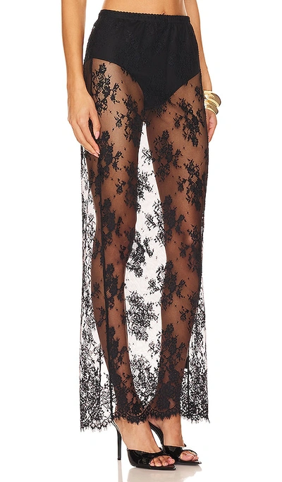 Nbd Anjali Maxi Skirt In Black