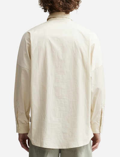 Shop Grocery St-013 Oversized Oxford Shirt