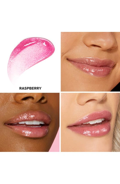 Too Faced Kissing Jelly Lip Oil Gloss In Raspberry