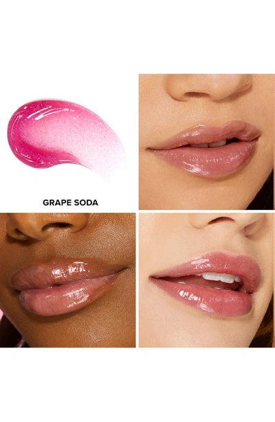 Shop Too Faced Kissing Jelly Lip Oil Gloss In Grape Soda