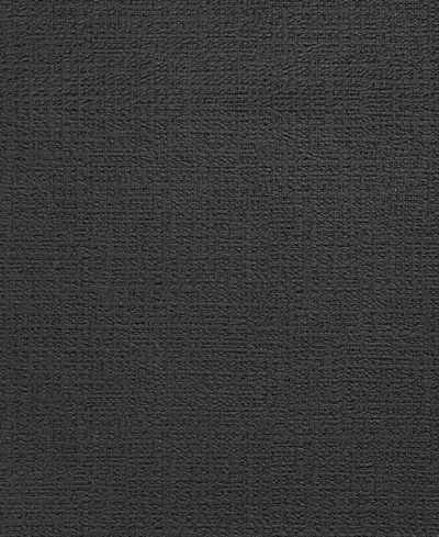 Villeroy & Boch Manufacture Rock Round Faux Leather Placemats, Set Of 4 In Black