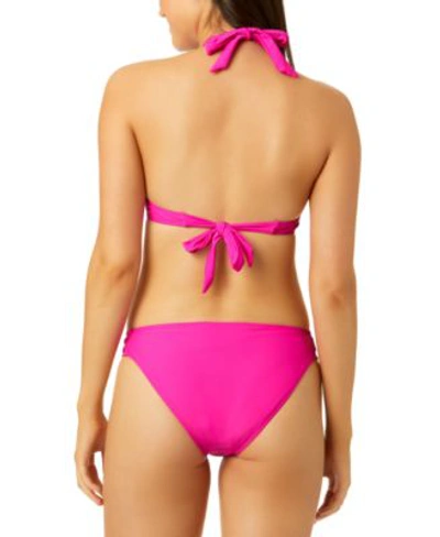 Shop Salt + Cove Salt Cove Juniors Push Up Bikini Top Strappy Hipster Bottoms Created For Macys In Pink