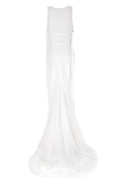 Shop Ann Demeulemeester Women 'x-long' Dress In White