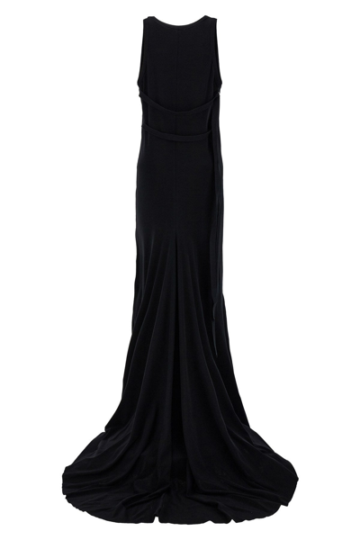 Shop Ann Demeulemeester Women 'x-long' Dress In Black
