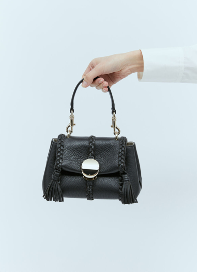 Shop Chloé Women Penelope Small Soft Shoulder Bag In Black