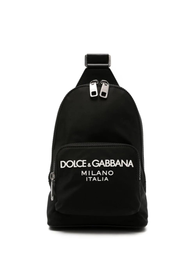 Shop Dolce & Gabbana Men Crossbody Bag In Black